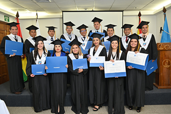 UNIB graduates receive their degrees in Bolivia